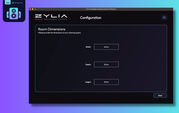 ZYLIA Speaker Measurement Software