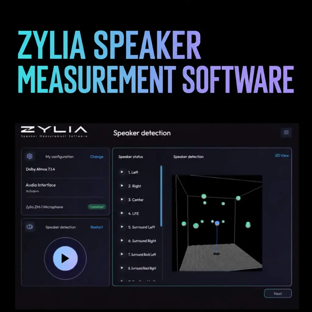ZYLIA Speaker Measurement Software